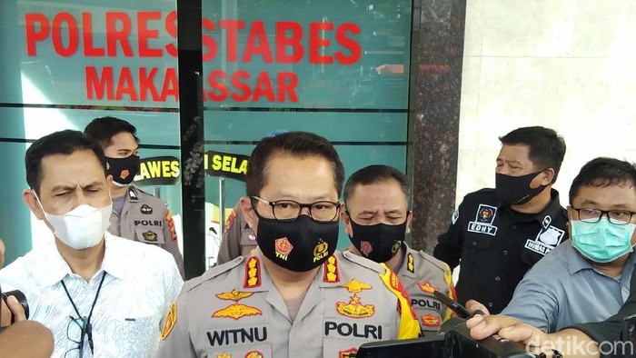Kapolrestabes Makassar Kombes Witnu Urip Laksana (Hermawan-detikcom).