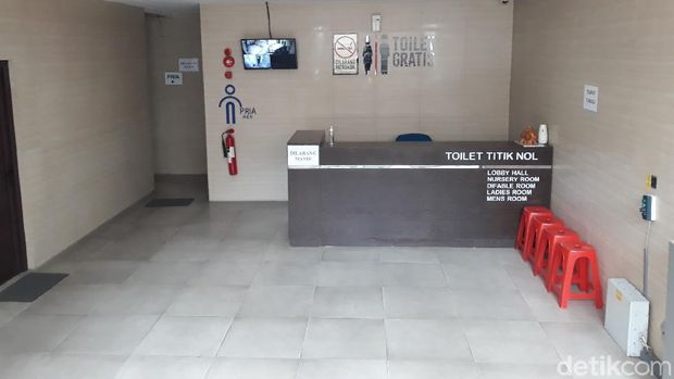 Melihat Lebih Dekat Toilet Umum Gratis di Yogya yang Mirip Stasiun MRT