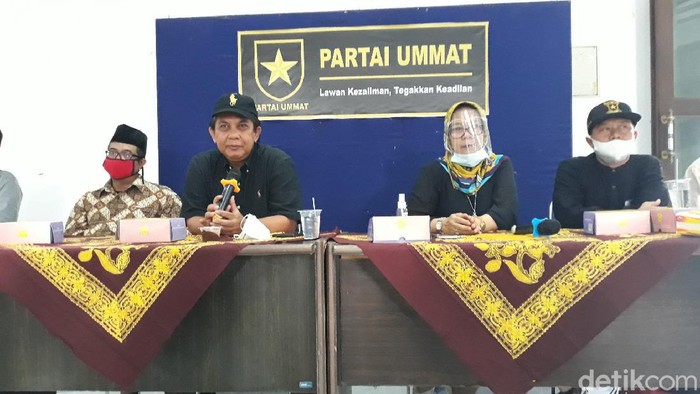 Partai Ummat duduki kantor DPW PAN DIY.