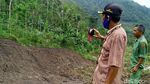 Penampakan Areal Pertanian Amblas Akibat Tanah Bergerak di Pekalongan