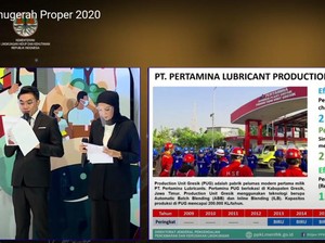 Dua Pabrik Pelumas Pertamina Lubricants Pertahankan Proper Hijau
