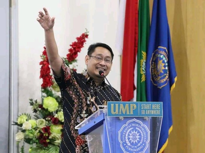 Rektor Universitas Muhammadiyah Purwokerto (UMP) Dr Anjar Nugroho.