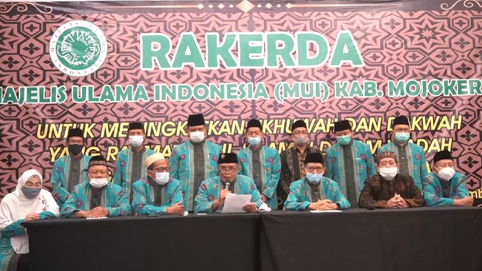 ulama sebar pesan damai di mojokerto