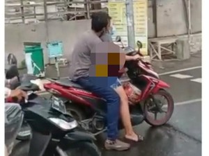 Fakta Pasutri di Surabaya Diviralkan Mesum di Atas Motor
