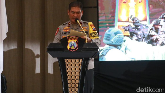 Wakapolda Jatim Brigjen Slamet Hadi Supraptoyo