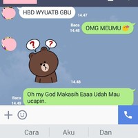 Diucapinnya pakai singkatan sih jadi dibalasnya juga pakai singkatan deh. Bikin mikir keras. Foto: Twitter