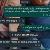 WW apasih? Ada yang tahu nggak? Kasian deh muridnya karena nggak ngerti WW sampe dibilang lola. Kira-kira dia tau nggak ya kepanjangannya lola apa? Foto: Twitter