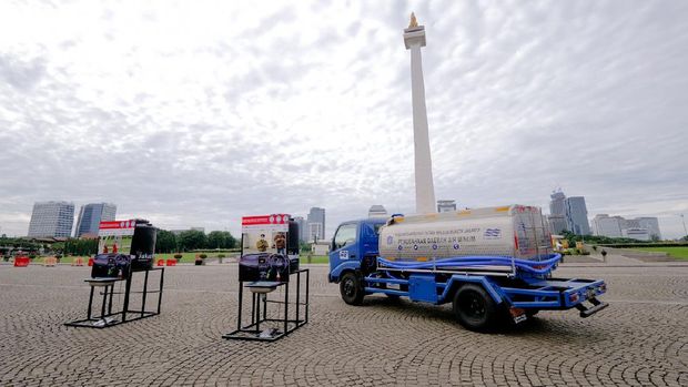 Fasilitas cuci tangan dari komunitas Honda