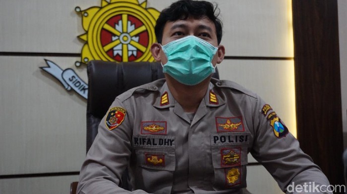 Kasat Reskrim Polres Mojokerto AKP Rifaldhy Hangga Putra