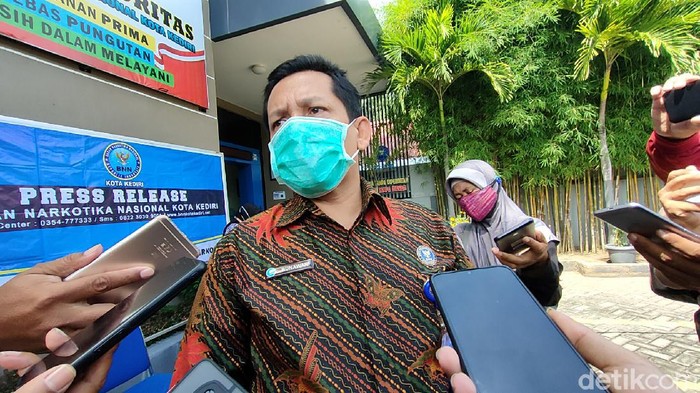 Kepala BNN Kota Kediri AKBP Bunawar
