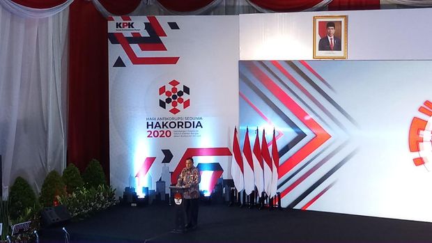 Ketua KPK Firli Bahuri di Acara Hakordia 2020