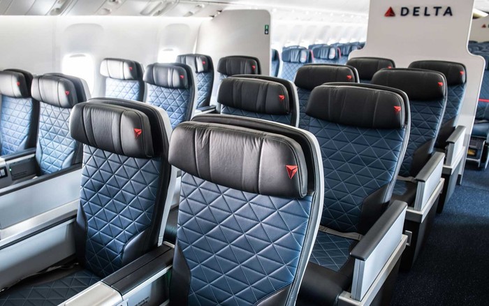 Kursi pesawat Delta Airlines