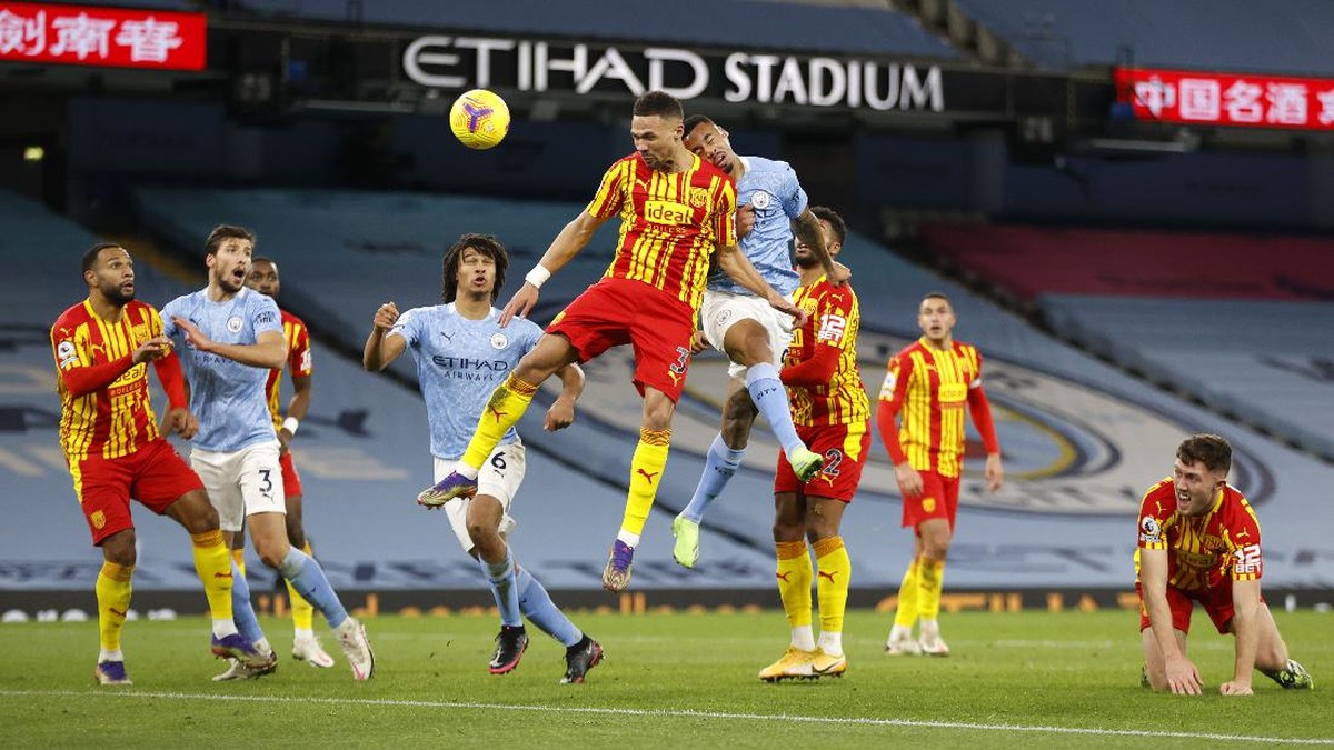 Link live streaming WBA vs Manchester City bisa dilihat di sini. (Foto: Getty Images/Clive Brunskill)