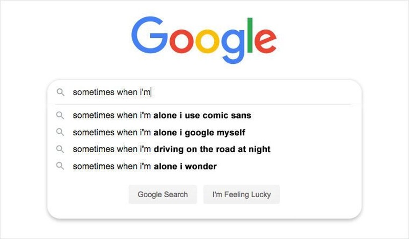 Beberapa pertanyaan dan pencarian kocak ini dialamatkan kepada Google. Nggak paham kenapa pertanyaannya bisa seabsurd ini.