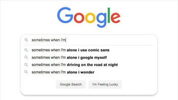 Oke, jadi ini semacam pengakuan ya, kalau sendirian, orang ini memakai comic sans. Foto: via Readers Digest
