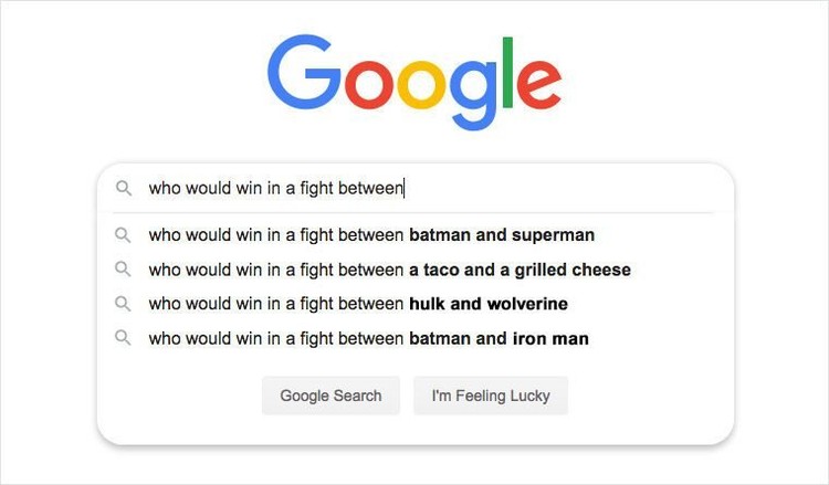 Beberapa pertanyaan dan pencarian kocak ini dialamatkan kepada Google. Nggak paham kenapa pertanyaannya bisa seabsurd ini.