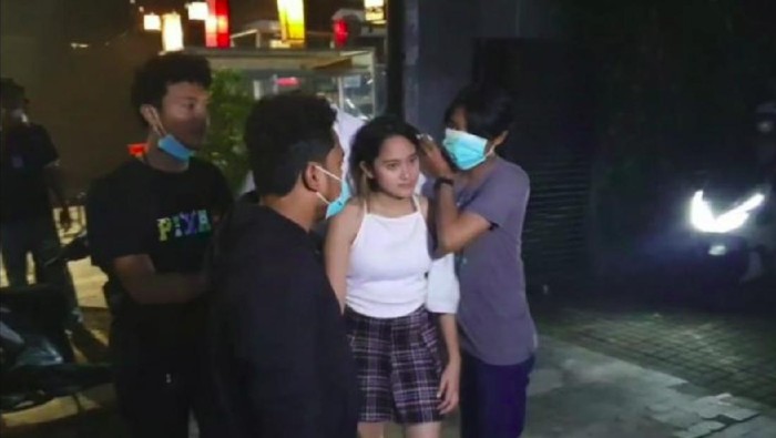 Penampakan Salshabilla Adriani usai kecelakaan