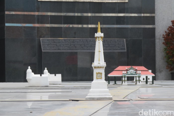 Tugu Pal Putih Yogyakarta bebas dari kabel listrik, Rabu (16/12/2020)