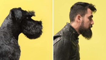 Agak menunduk sedikit biar kelihatan semakin mirip. Foto: GERRARD GETHINGS via Readers Digest