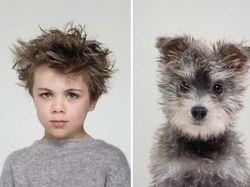 10 Momen Majikan Kembaran dengan Anjing Peliharaan, Cute!