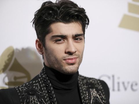 Zayn Malik attends the Clive Davis and The Recording Academy Pre-Grammy Gala at The Beverly Hilton Hotel on Saturday, February 11, 2017, in Beverly Hills, Calif. (Photo by Rich Fury/Invision/AP)