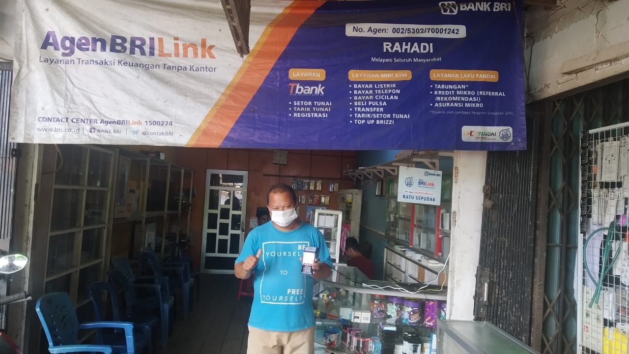 Agen BRILink di Aruk