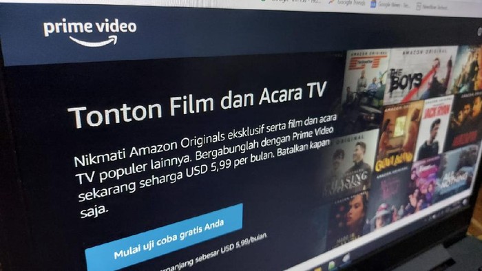 Layanan video streaming Amazon Prime Video