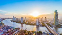 Bangkok di Thailand menempati posisi ke-13 sebagai kota tersehat. Kota ini memiliki ribuan tempat yang dapat digunakan untuk aktivitas outdoor. Foto: iStock