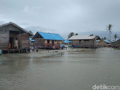 Banjir di Merauke, Papua (Wilpret/detikcom)