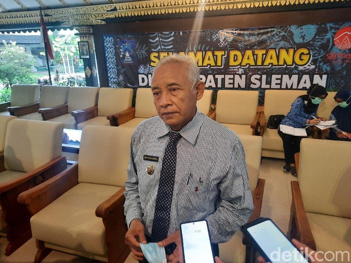 Bupati Sleman Sri Purnomo, Kamis (17/12/2020).