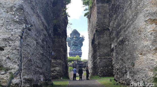 Garuda Wisnu Kencana, ikon Bali memang indah. Di tengah pandemi, seperti apa ya di sana?
