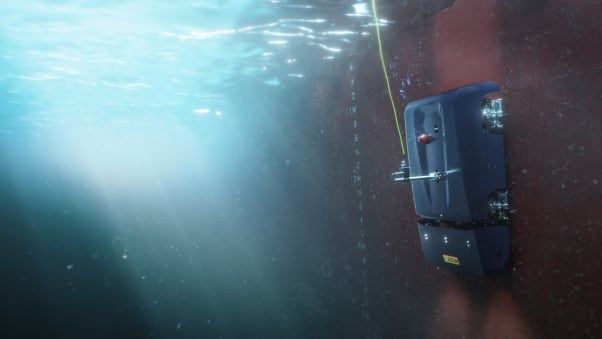 HullSkater, robot pembersih kerak lambung kapal