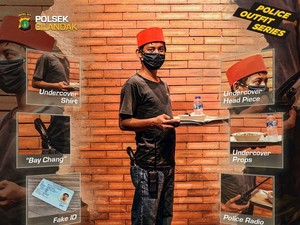 Gaya Intel saat Menyamar jadi Tukang Bakso hingga Penjual Siomay Jorok