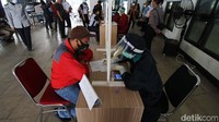 Hingga hari ini sebanyak 200 sopir bus telah menjalani pemeriksaan. 