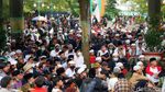 Massa di Cimahi Desak Habib Rizieq Dibebaskan