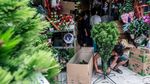 Foto: Berburu Pernak-pernik Natal di Pasar Asemka