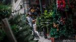 Foto: Berburu Pernak-pernik Natal di Pasar Asemka