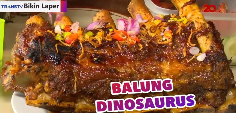 Bikin Laper! Ada Balung 'Dinosaurus' dan Sop Balung 'Gajah' yang Super