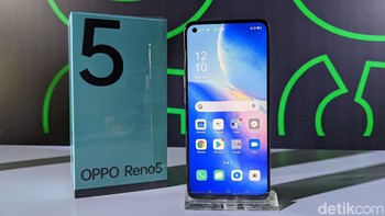 Hanya beberapa bulan setelah meluncurkan Reno4, Oppo bersiap meluncurkan Reno5 di Indonesia. Foto: Virgina Maulita Putri/detikINET