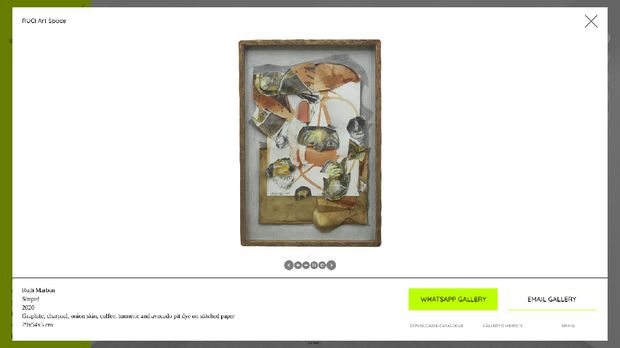Pameran Tunggal Ruth Marbun di OPPO Art Jakarta Virtual 2020