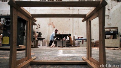 Yuuk Lihat Kreativitas Penyandang Disabilitas Bikin Mebel