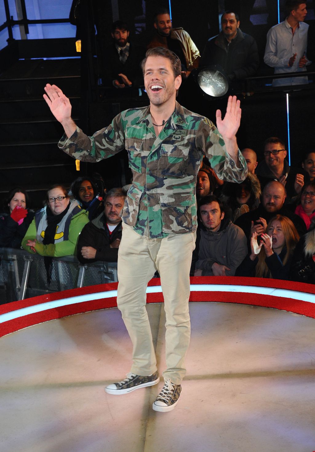 Perez Hilton BOREHAMWOOD, ENGLAND - FEBRUARY 04: Perez Hilton is evicted from the Big Brother house at Elstree Studios on February 4, 2015 in Borehamwood, England. (Photo by Stuart C. Wilson/Getty Images)