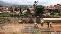 Foto: Progres Terkini Proyek Jalur Rel Ganda Bogor-Sukabumi