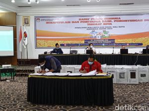 Rekapitulasi Pilwali Surabaya, Eri-Armuji Ungguli Machfud Arifin-Mujiaman