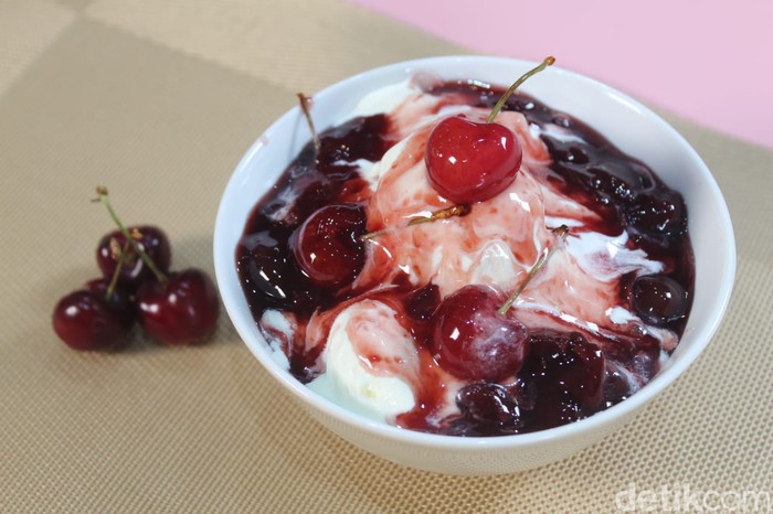 Resep Cherry Jubilee, Saus untuk Dessert Natal Istimewa
