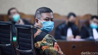 Perantara suap Djoko Tjandra ke Irjen Pol Napoleon, Tommy Sumardi mengikuti sidang pembelaan (pledoi)  di Pengadilan Tipikor, Jakarta, Kamis (17/12/2020).   