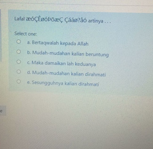 Waduh, ada yang bisa baca itu tulisan apa? Bikin muridnya harus mikir keras nih. Foto: Twitter/@allatifadly