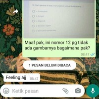 Lah gimana nih, masa disuruh jawabnya pakai perasaan aja?  Foto: Instagram/@awreceh.id