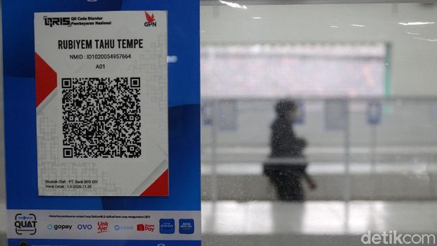 Wajah baru bangunan pasar Prawirotaman yang telah direvitalisasi, Yogyakarta, Kamis (17/12/2020). Terdiri dari empat lantai tersebut sudah mulai dipakai untuk berdagang kembali sejak 16 Desember 2020.