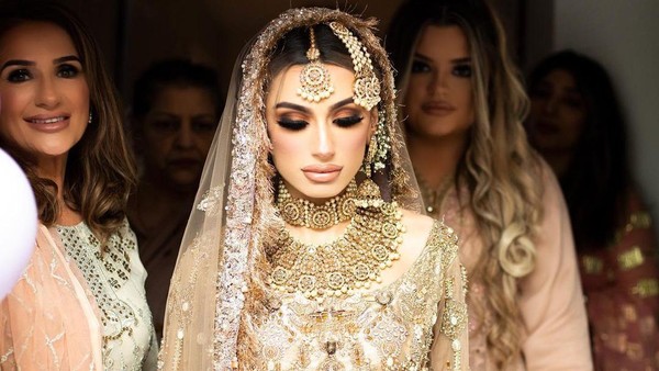 7 Penampilan Adik Zayn Malik Jadi Pengantin, Pernikahannya Dibubarkan Polisi